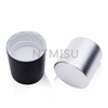 24mm Aluminium Shiny Black And Silver Cap Universal Screw Cap