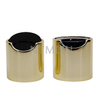 24/410 Multiple Specifications Black Disc Top Cap with Electrochemical Aluminum Light Golden Closure