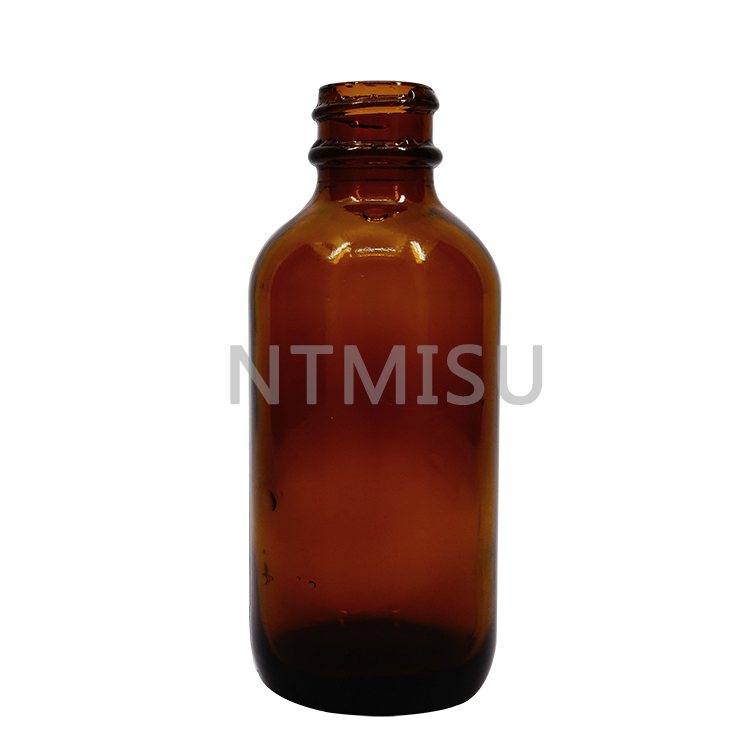High Quality 60ml Frosted Amber Bottle with Shampoo Dropper