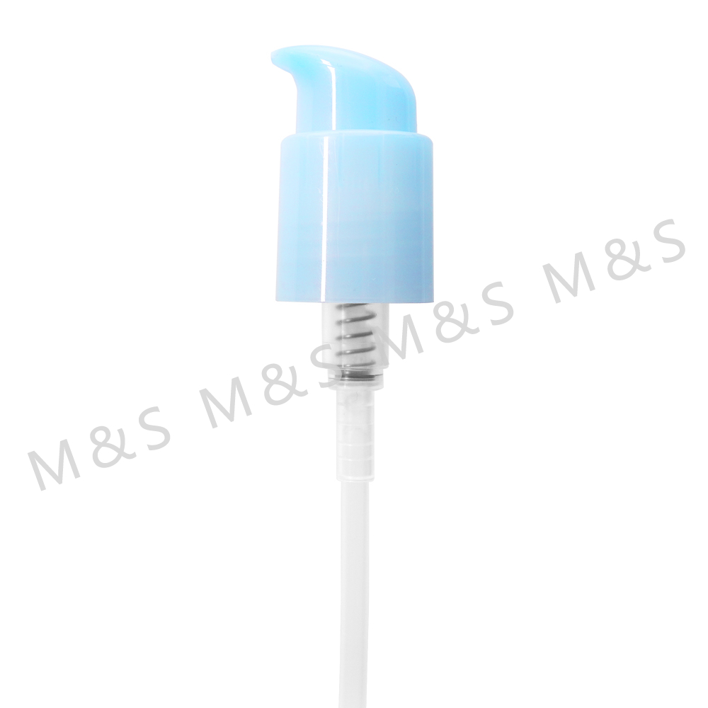 24 415 Blue Smooth Treatment Pump for Cosmetic Packing