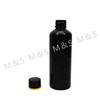 100ml 20 410 PET Black Plastic Bottle With 20 410 Black Screw Cap