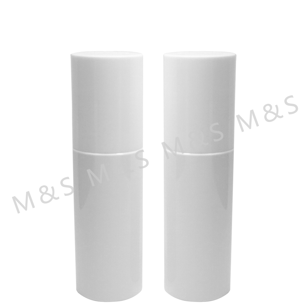 100ml White Flat Shoulder Bottle WithFine Mist Sprayer