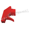 30 410 Red Ribbed Plastic Trigger Sprayer Pump