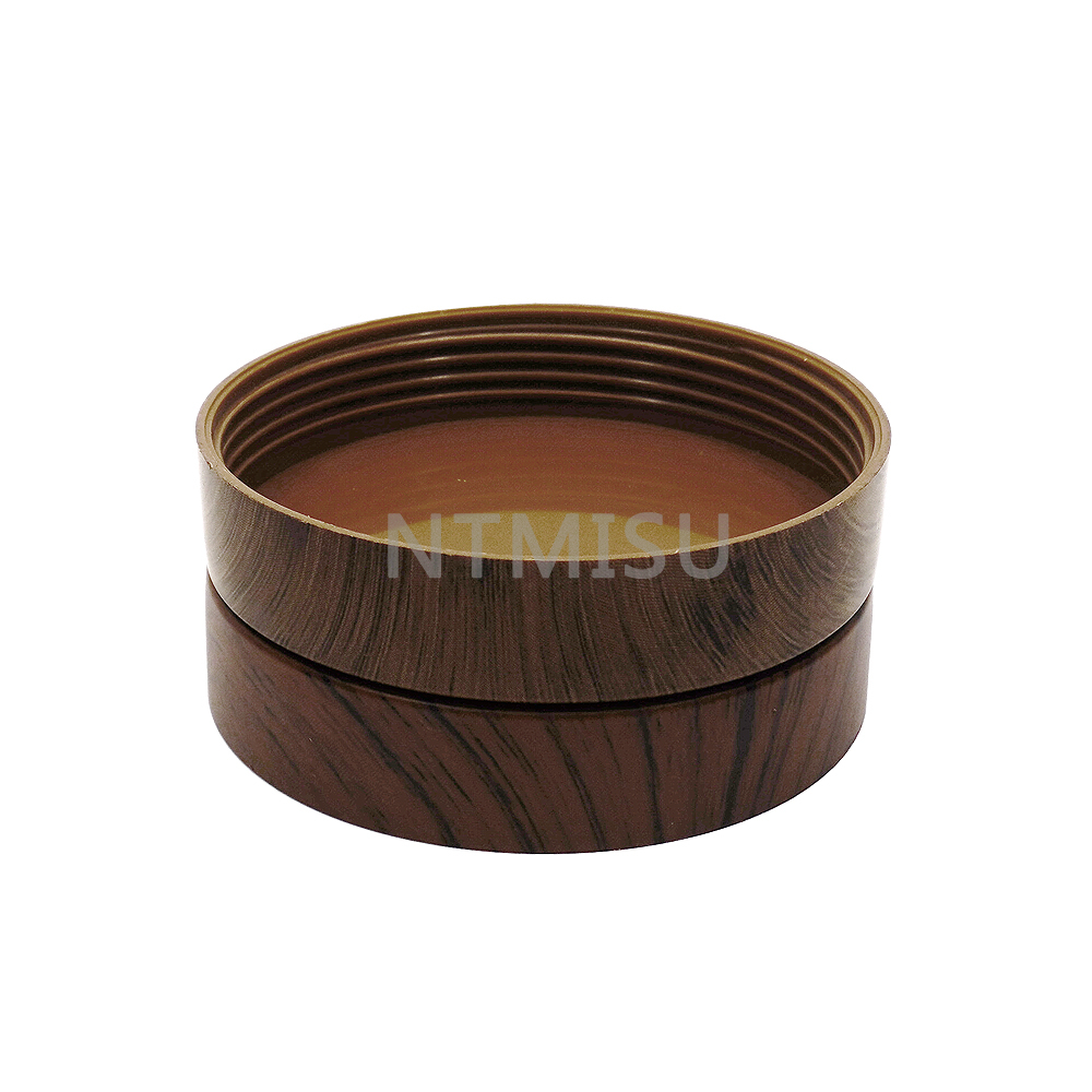 72mm Water Transfer Printing Screw Top Cap for Cosmetic Packing