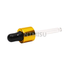 13 415 Aluminum Gold Black Dropper for Essential Oil Bottle