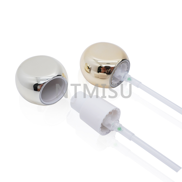 Round Bulb Golden Cream Pump