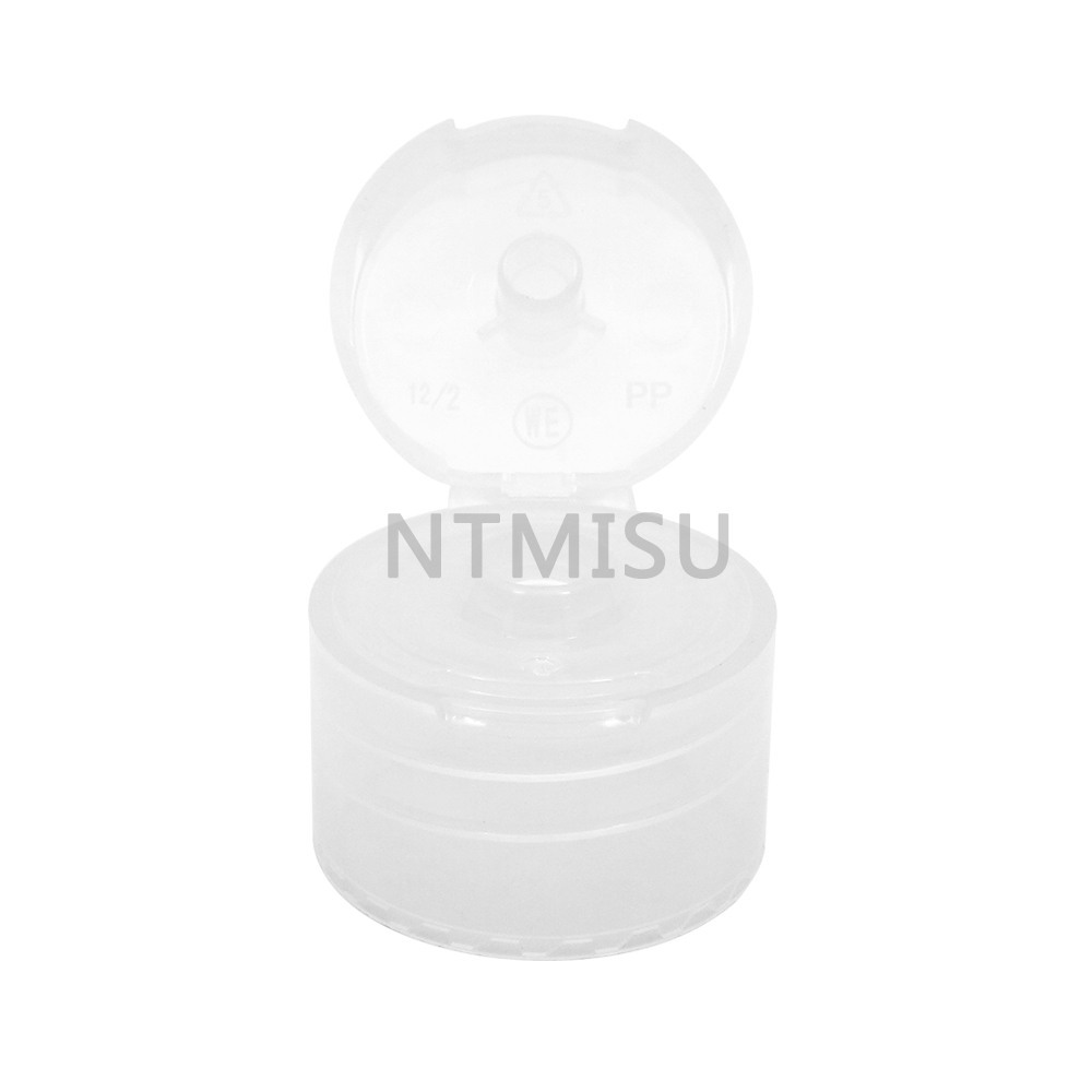 28mm Transparent Flip Top Cover For PET Bottle