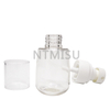  High Quality 45ml Plastic Clear Transparent PETG Oval Shape Bottle with Fine Mist Sprayer