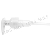 24 410 Transparent Screw Plastic Lotion Pump for Cosmetic Bottle