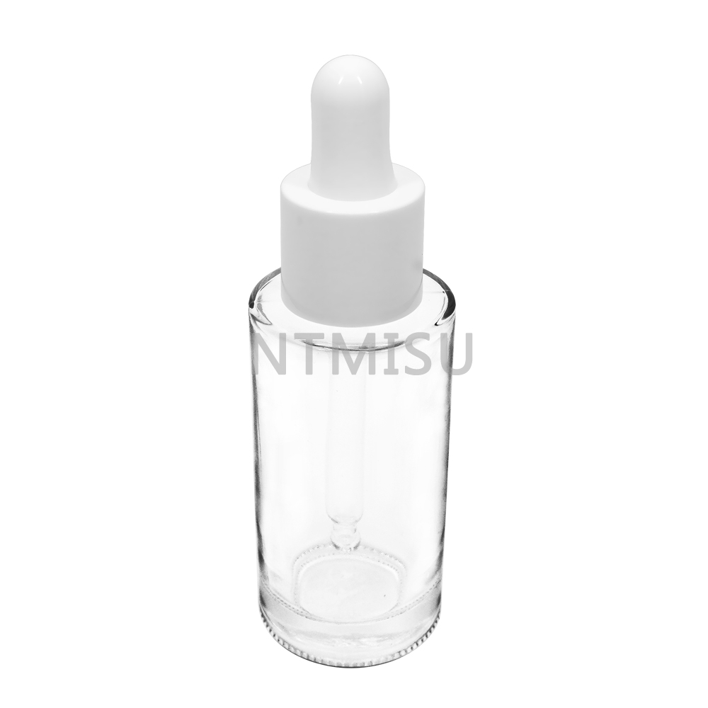 18 415 white smooth plastic dropper for serum bottle