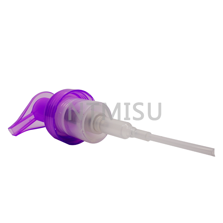  42 410 Left And Right Lock Purple Soap Dispenser Lotion Pump For Liquid Soap