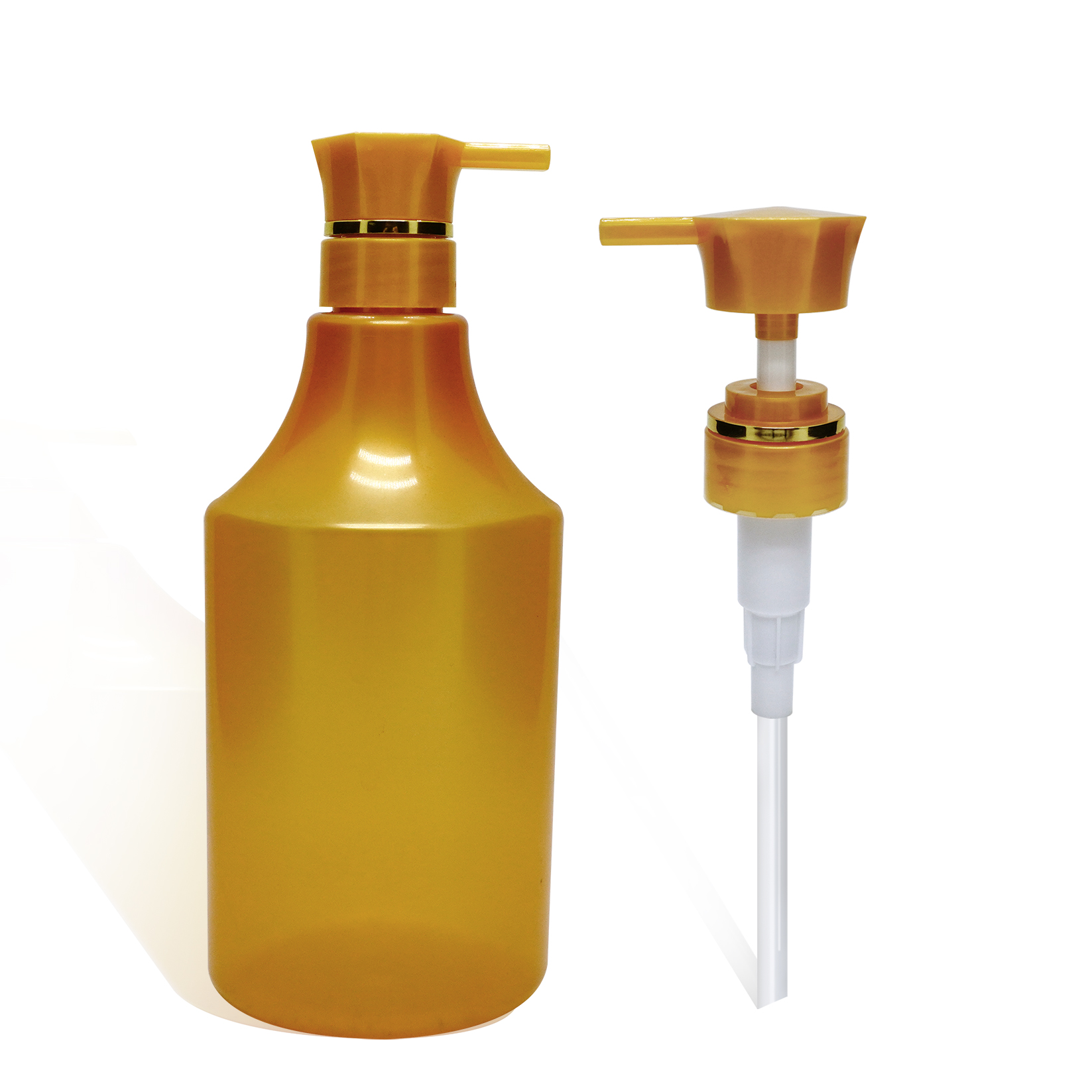 Polygonal Shampoo lotion pump