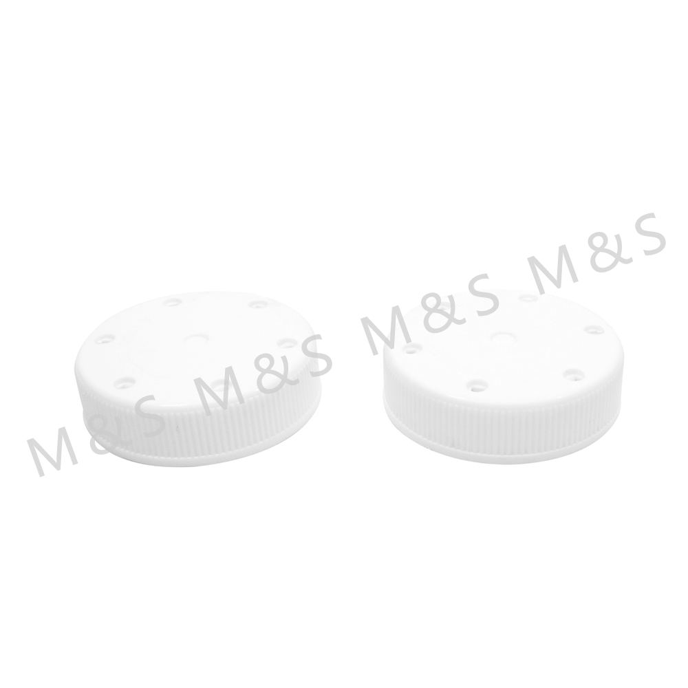 28mm 38mm White Screw Cap with Hole