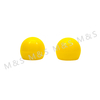18mm New Product Plastic Yellow Round Cap Plastic Cover