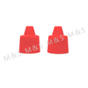 30mm Red Plastic Smooth Shampoo Top Cap for Bottle