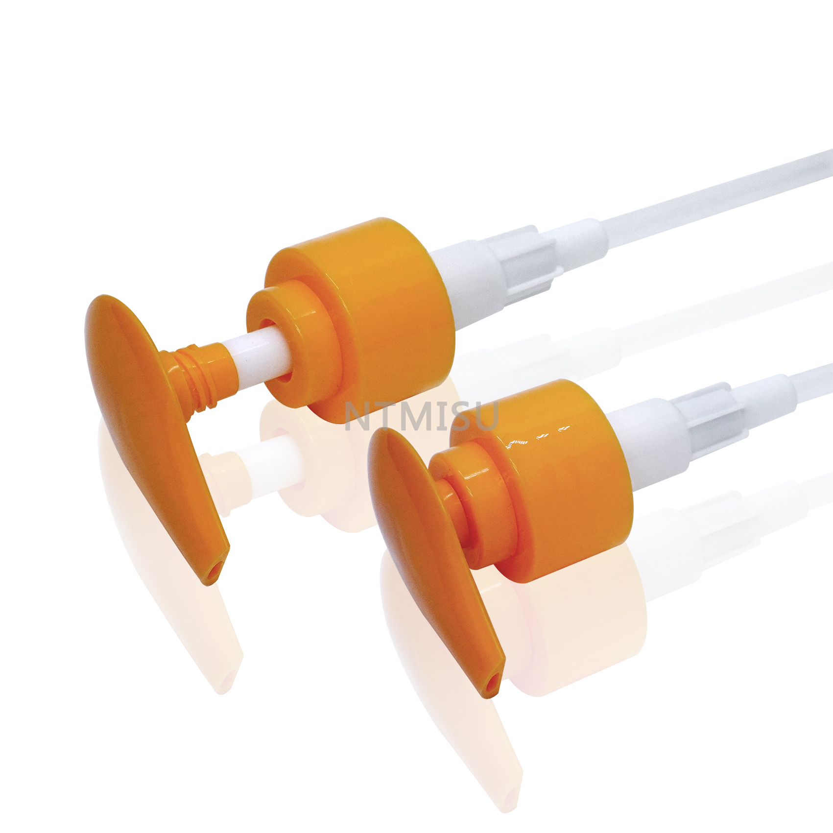 Orange Hand Lotion Dispenser Pump