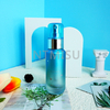 30ml Fantasy Sea Blue Gradient Glass Bottle With Fine Mist Sprayer