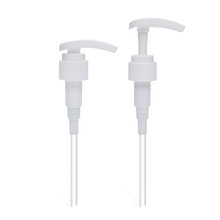 Ribbed Plastic Dispenser Lotion Pump