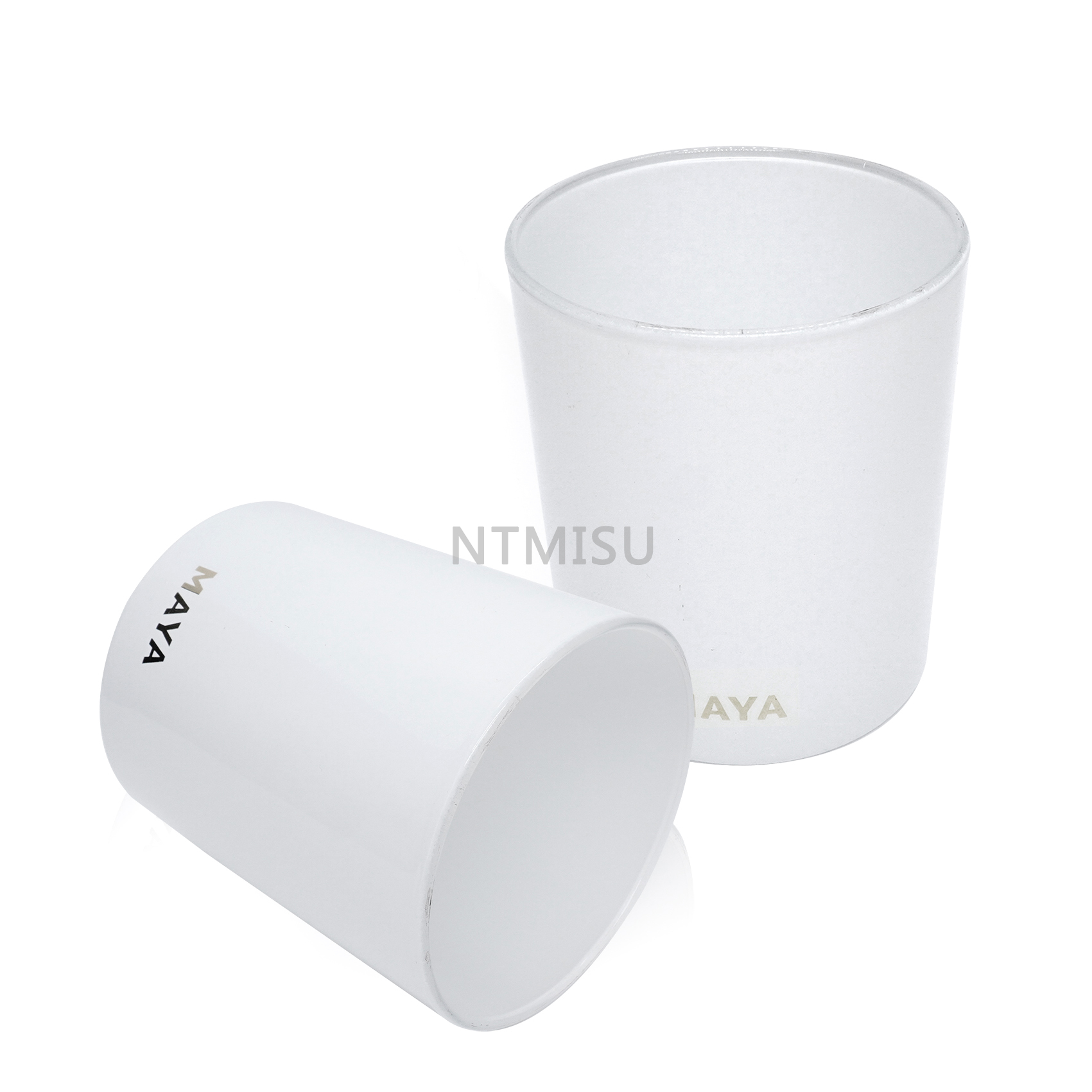 Wide Mouth Empty Candle Container Glass Jar Scented Candle for Home Decor Wedding