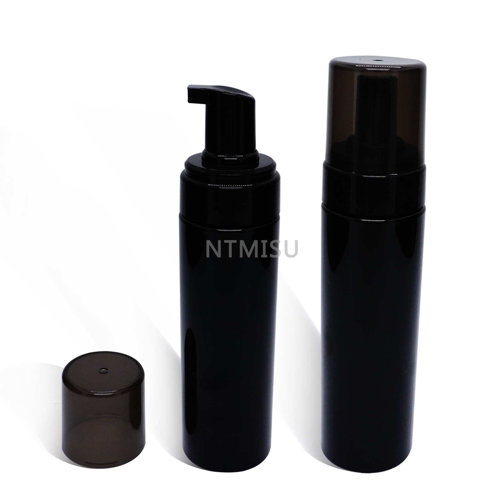 200ml Black Plastic Foam Bottle 