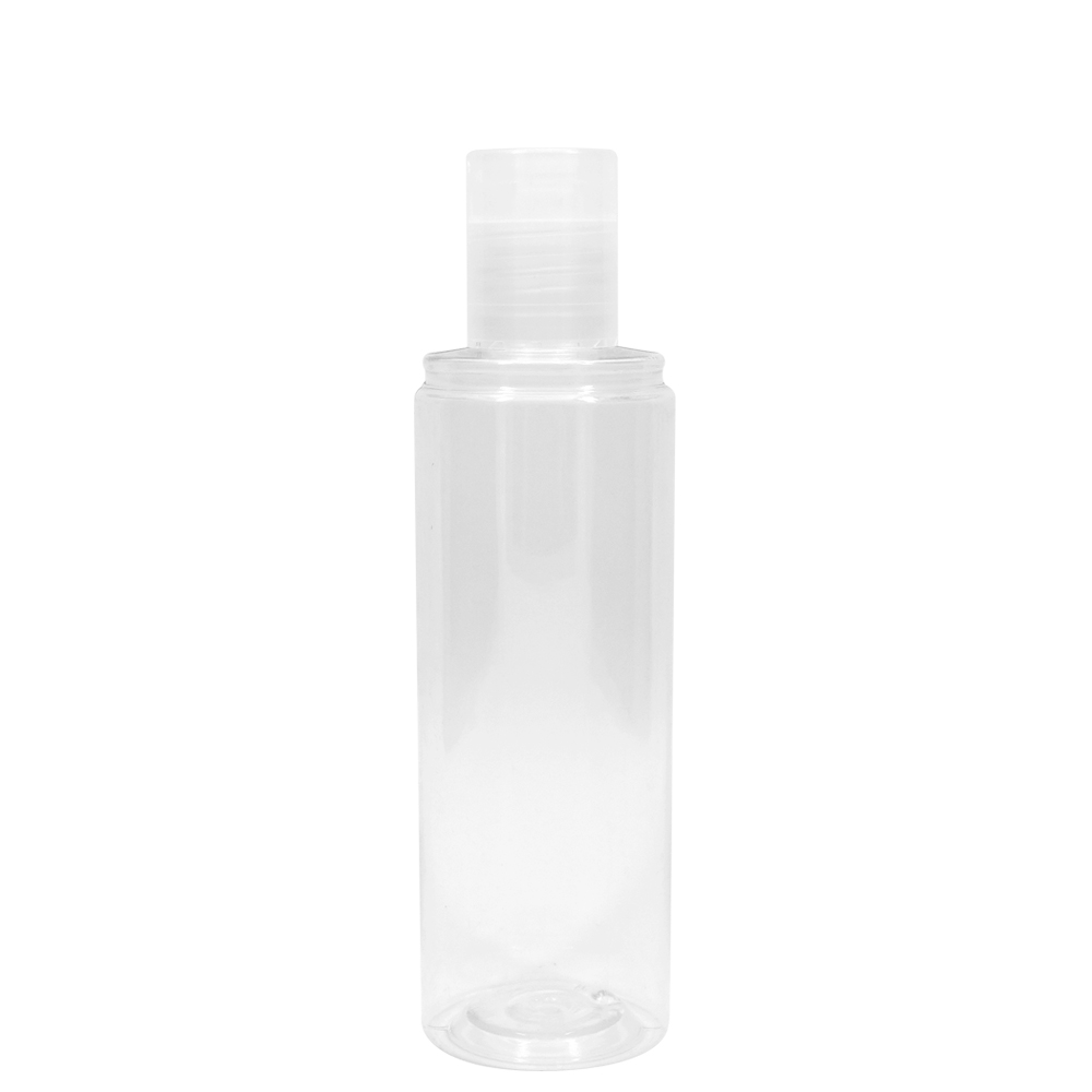 20 410 Clear Plastic Smooth Round Screw Disc Top Cap for Bottle