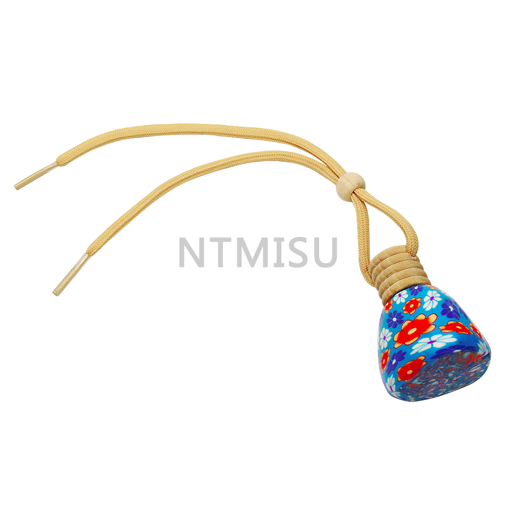 13ml Soft Ceramic Aromatherapy Glass Bottle for Hanging Car