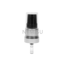 20 415 Black Aluminum Serum Pump for Cosmetic Packing