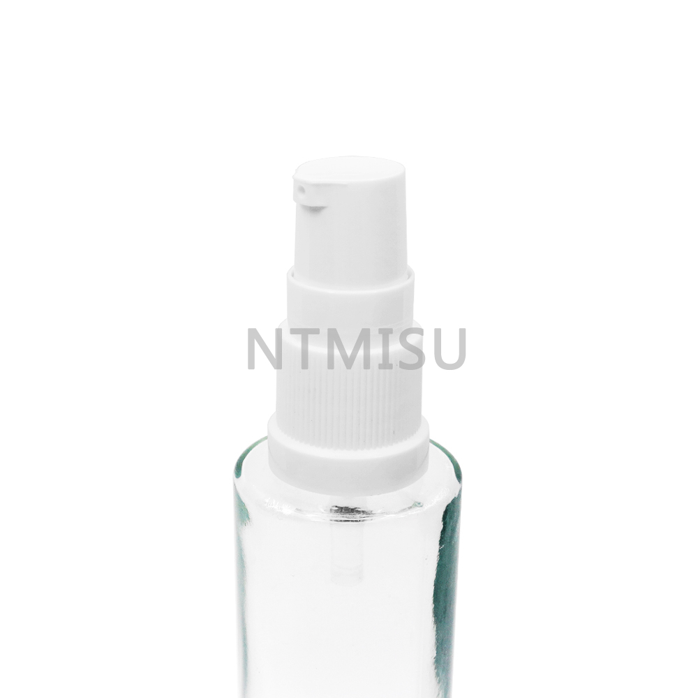 18 415 White Treatment Pump for Cosmetic Bottle