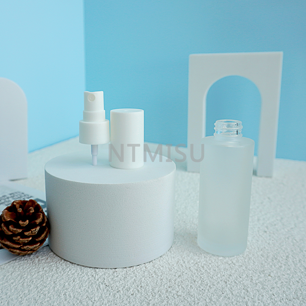 High Quality 20 410 White Frosted Mist Sprayer Pump with Full Cap