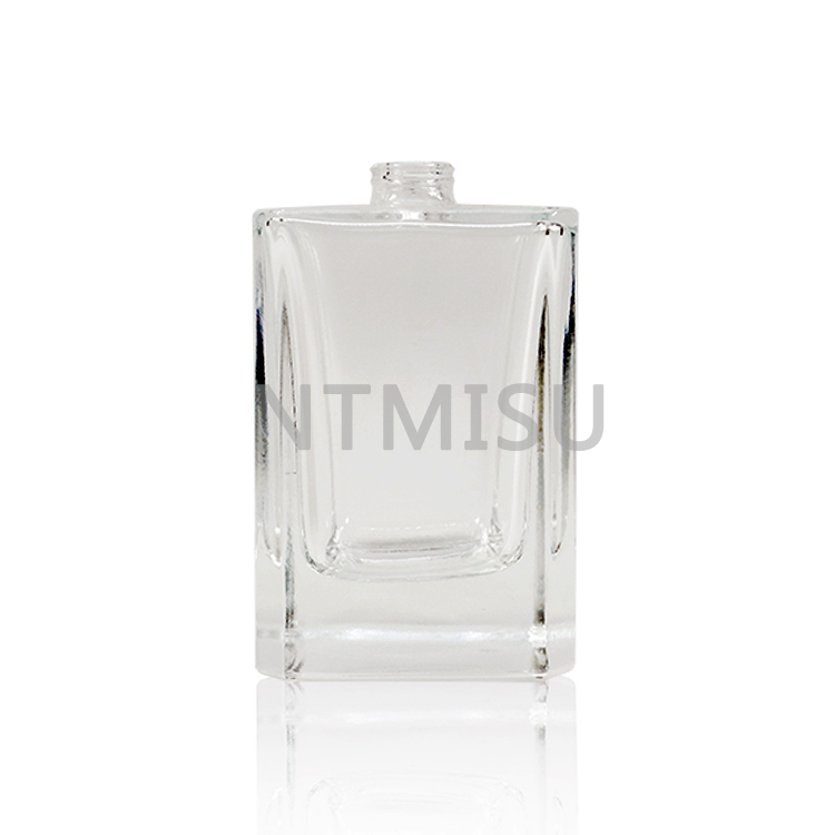 100ml New Square Thick-walled Transparent Perfume Bottle