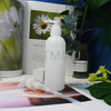 Colorless Transparent Liquid Pump Dispenser White Natural Lotion Pump For Shampoo Dispensing