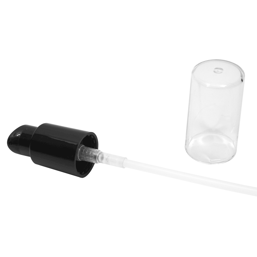 18 415 Black Smooth Treatment Pump with Dust Cap