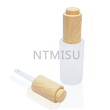 High Quality Bamboo 20mm Essential Oil Dropper Cover Cosmetic Water Cover