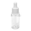 30ml Clear Plastic Cylinder Bottle with Dropper