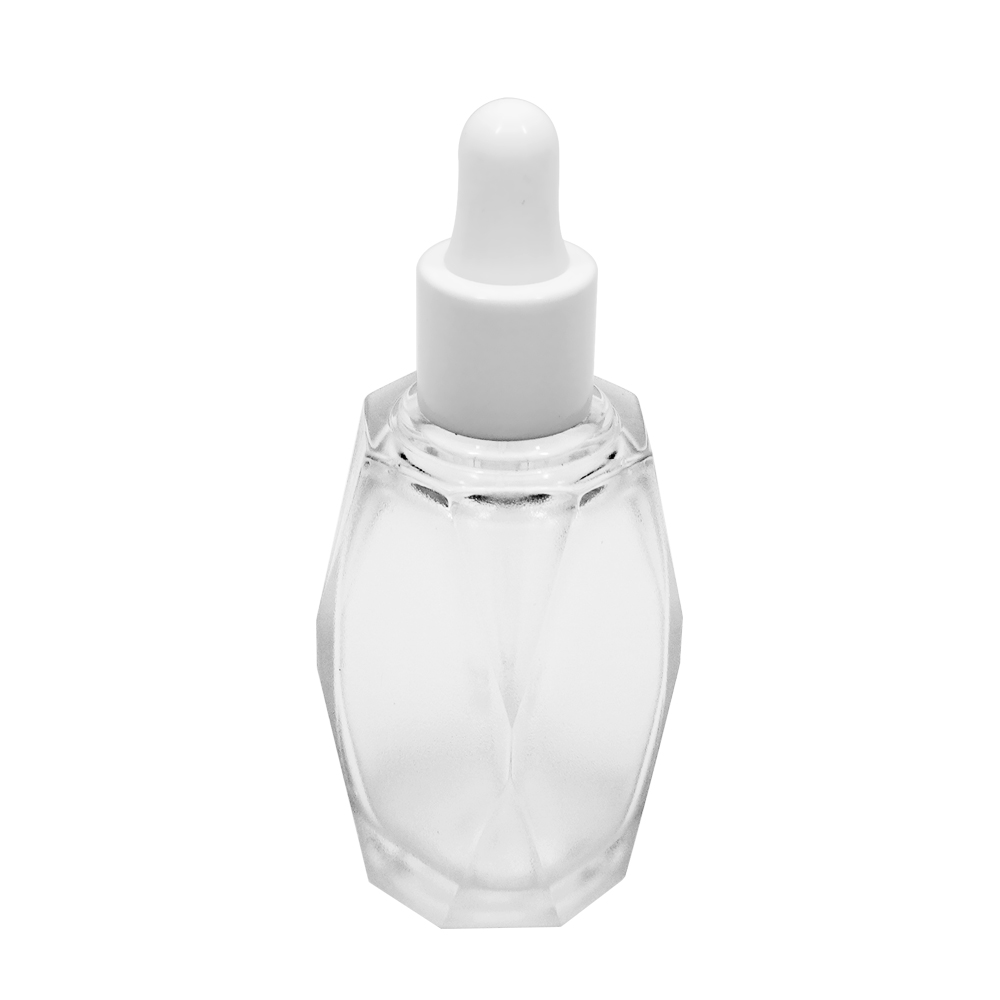 13 415 White Plastic Dropper for 30ml Glass Bottle