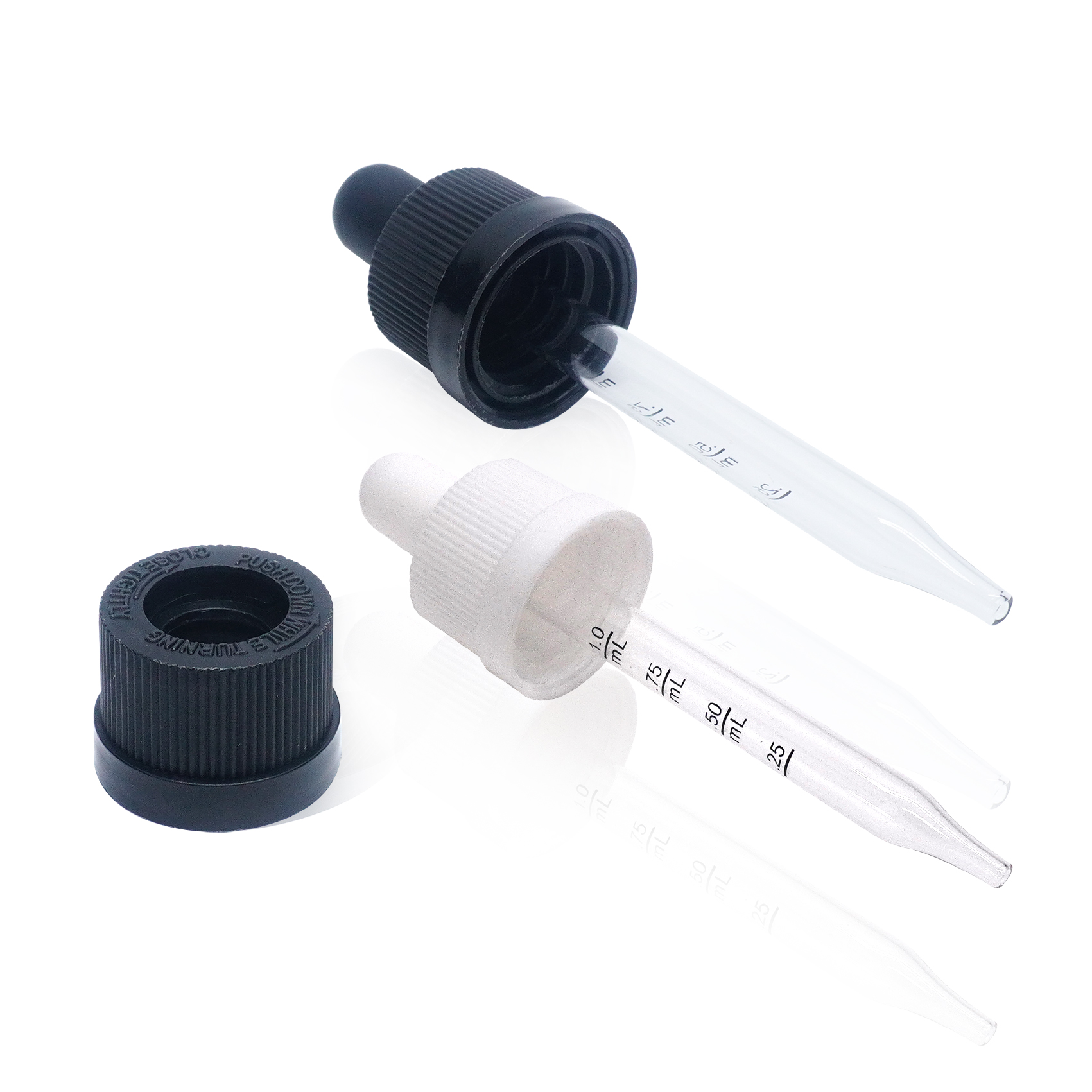 18 410 General Dropper Childproof Dropper with Glass Bottle