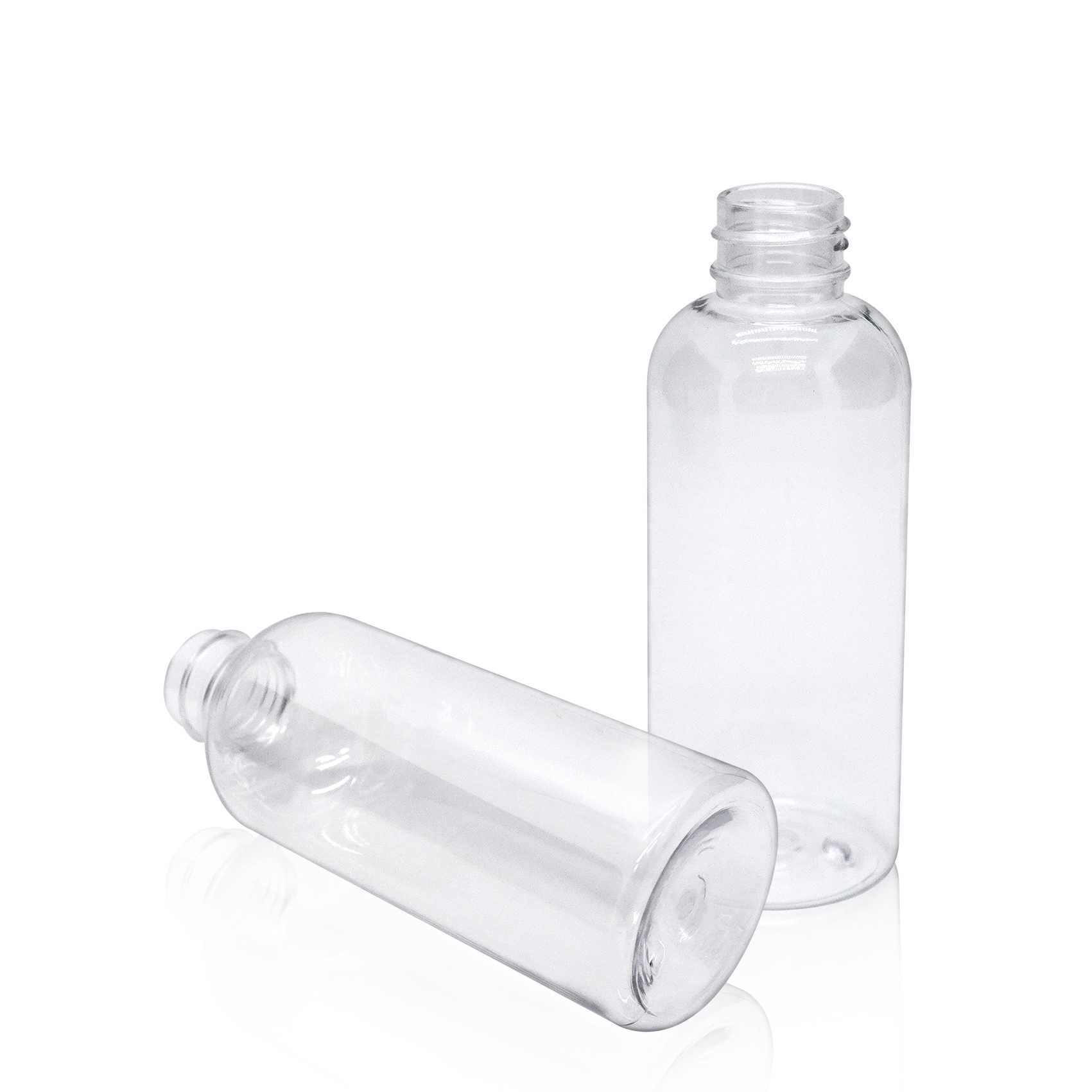 100ml Plastic Clear Cosmo Bottle