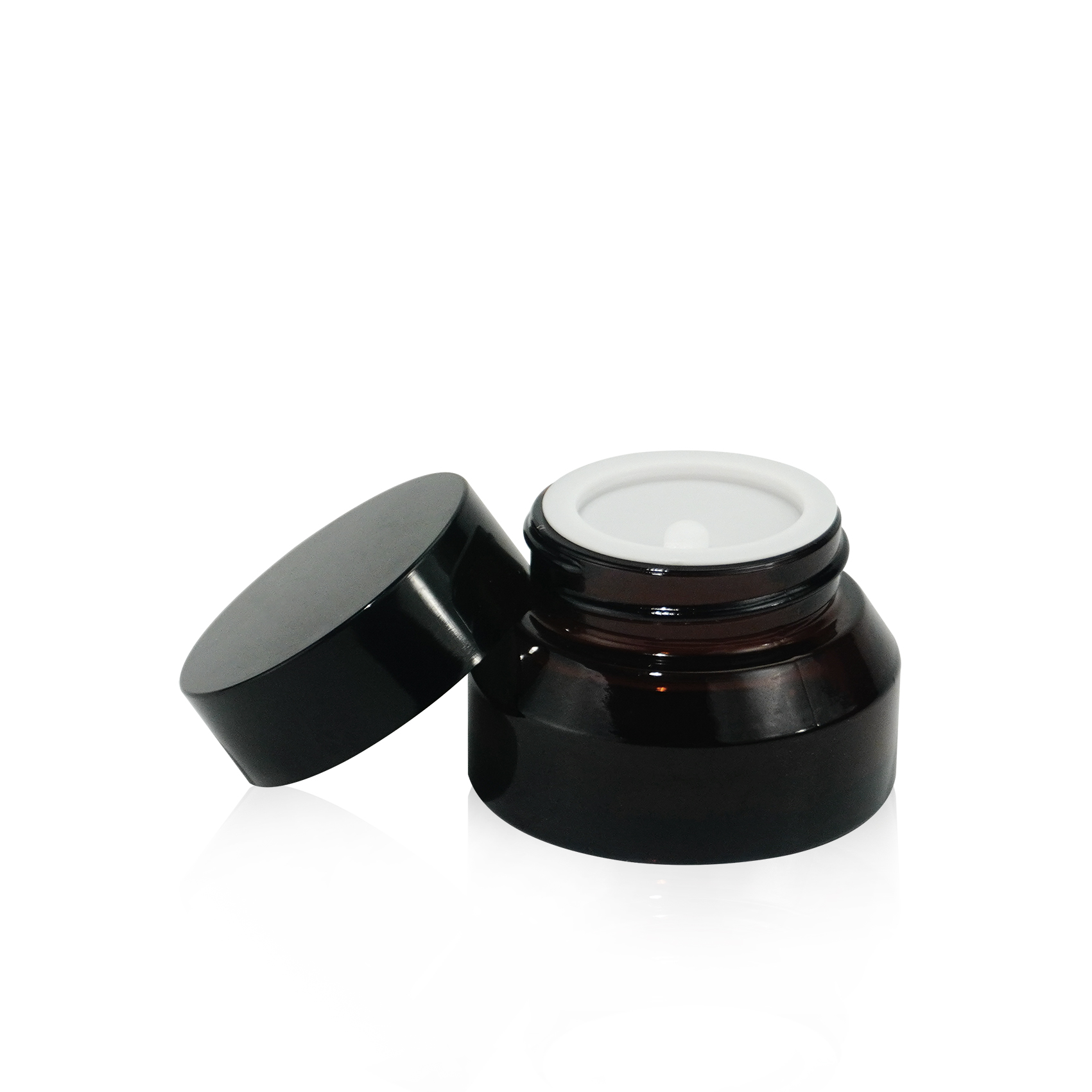 10ml Amber Cream Jar Bottle for Cosmetic