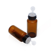 10ml Amber Glass Bottle with Inner Plug And Lid