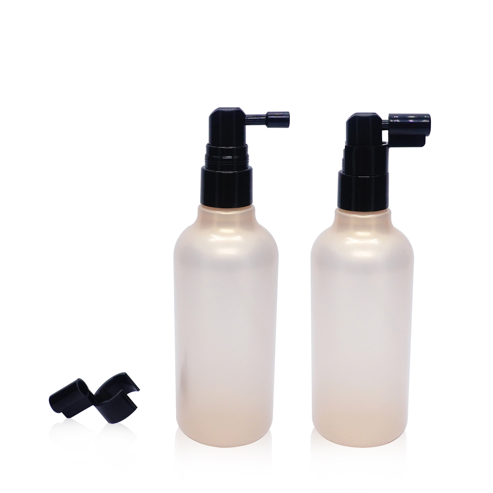 20 410 Black Plastic Nasal Sprayer with Bottle